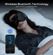 Ahuiargy Sleep Mask With Headphones Bluetooth 5.43D ZeroPressure Design Ahuiargy Adjustable Sleep White