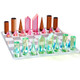 Winnerwhy Acrylic Chess Set 11. 8 X 11. Large Modern Acrylic Checkers 8 Inch