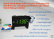 Hannlomax Hx204Wi Alarm Clock Radio With Wireless Charging Pad And Dual Usb