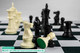 Mynnnat Gifts and Games Professional Chess Set Thick Tournament Roll Up Board And Pieces With White