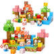 Fxzyixs Magnetic Blocks 117Piece 0.8In Building Farm Magnet Game Set Stacking Building