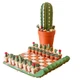 Zmjy Cactus Chess Set For Adults and Kids 32 Unique 3DPrinted Cactus