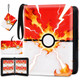 Ciesa Card Binder 4 Pocket Trading Card Binder Hold 440 Cards With