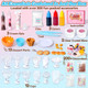 Trubic 18 Minature Food Slime Kit For Girls Mini Sweet Dessert and