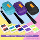 Meetikar Travel Card Game Case Compatible With Card Games Set Card Case Purple