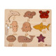 Yunhe Xinqiao Toys Factory Magnetic Wooden Fishing Game For Toddlers 13 Montessori Puzzle Toy With