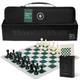 Rook and Roll Tournament Size Chess Set For Adults 15+ With 54 Opening Cards 2.2 Oz
