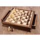 Amerous 12.8 X 12.8 Magnetic Wooden Chess Set With 2 BuiltIn Storage