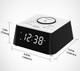 Itoma Wireless Charging Alarm Clock Radio With Bluetooth Speaker Bedside Fm Radio