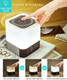 Hoaboly Night Lights Bluetooth Speaker Alarm Clock Wireless Bluetooth SpeakersTouch Sensor Bedside