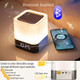 Hoaboly Night Lights Bluetooth Speaker Alarm Clock Wireless Bluetooth SpeakersTouch Sensor Bedside