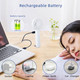 Handheld Fan, Portable Mini Fan With Usb Rechargeable Battery, 3 Speeds 610 Hours Working Time For Indoor, Outdoor, Makeup Handheld Fan, Portable Mini Fan With Usb Rechargeable Battery, 3 Speeds 610 Hours Working Time For Indoor, Outdoor, Makeup