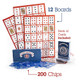 Brybelly Poker Keno Game Set With Cards And Chips
