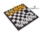 Big Mo'S Toys Magnetic Travel Chess Set Game With Folding Board Portable And Storage