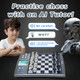 Icore Electronic Chess Set Talking Computer Chess Board 100 Preset Exercises 5