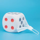Yaafency Large Dice Stress Ball 6Sided With Dots Foam Dice Squishies Toys 3.14 Inches