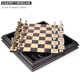 Amerous Wooden Chess Set With Metal Chess Pieces'classic Board Game W/ 2.5'' 12.5 Inches