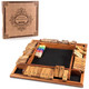 Amerous 14 Players Shut The Box Dice Game Wooden Board Table Math 12 Inches