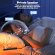 Innonew Pillow Speakers For Sleeping Mini Portable Bluetooth Bone Conduction Under Pillow White