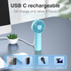 Handheld Fan,Portable Fan Rechargeable,1200Mah Rechargeable Usb Fan, 3 Speed Personal Small Desk Fan, Strong Airflow, Super Quiet Handheld Fan,Portable Fan Rechargeable,1200Mah Rechargeable Usb Fan, 3 Speed Personal Small Desk Fan, Strong Airflow, Super Quiet