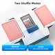 Biftu Automatic Card Shuffler With Dual Modes Rechargeable 12 Deck Card Shuffle