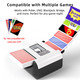 Biftu Automatic Card Shuffler With Dual Modes Rechargeable 12 Deck Card Shuffle
