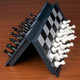 Youkekoee Chess Set With 2 Extra Queens 9.7Inch Magnetic Foldable Chessboard Travel