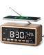 Wamgra Digital Alarm Clocks Radio For BedroomsFm Radio and White Noise Sound White