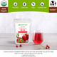 Z Natural Foods Organic Essential Reds Organic Juice Powder Super Blend Of 10 Red 1 Lb Red