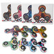Scione Fidget Spinner Toy Finger Spinner Fidget PackAnxiety Toys Stress Relief Reducer 12 Pack