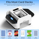 Vxxck Automatic Card Shuffler For 12 Decks Dual Motor Not Stuck Card