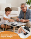 Linkbolt Automatic Card Shuffler 1/2 Deck OneClick Shuffling Mode 2000Mah Rechargeable Shuffle