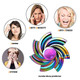 Scione Metal Fidget Spinner Sensory Hand Fidget Toy Anxiety Toys Stress Relief 5 Pack
