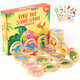 Protado Wooden Match Memory Game For Kids Memory Matching Cards Educational Memory 24Pc