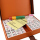 We Pay Your Sales Tax Chinese Numbered XLarge Tiles Mahjong Set. 144 Tiles 1.5 EasyToRead 13 Pounds Blue