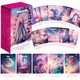 Bqlxbablt Pink Tarot Oracle Lenormand Cards For Beginner Unique Trinity Divination Deck Pink