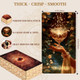 Bqlxbablt Ethereal Elves Tarot Cards With Guide Book For Beginner Unique Fairy Gold