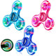 Fasray Fidget Spinner Light Up Sensory Fidget Toys Adults Kids 4812 With 3 Pack