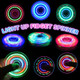 Fasray Fidget Spinner Light Up Sensory Fidget Toys Adults Kids 4812 With 3 Pack