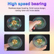 Atesson Fidget Spinners ToyUltra Durable Stainless Steel Bearing High Speed 25 Min Stainless Steel