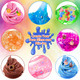 Yopinsand Diy Slime Kit Slime Making Kit For Girls Crystal Clear Slime 32 Cups Clear