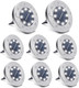 8 Pack White Solar Ground Lights,8 Led Waterproof InGround Lights Solar Powered Garden Lights Patio Disk Lights Outdoor Landscape 8 Pack White Solar Ground Lights,8 Led Waterproof InGround Lights Solar Powered Garden Lights Patio Disk Lights Outdoor Landscape