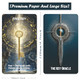 Sishui The Key Oracle Card Deck For Beginners Oracle Card Tarot Set