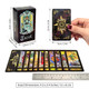 Vovoh Tarot Cards Deck 78 Holographic Classic Tarot Cards With Surface Laser