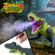 Qpou Remote Control Dinosaur Toy For Kids