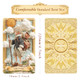 Sishui Unique Tarot Deck 78 Clay Tarot Cards For Beginners And Experienced