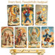 Sishui Unique Tarot Deck 78 Clay Tarot Cards For Beginners And Experienced