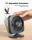 Zuvas Mini Desk Fan Small Powerful Personal Fan Strong Airflow Usb Fan 3 Speed Adjustable Table Fan 70° Tilt Electric Portable Zuvas Mini Desk Fan Small Powerful Personal Fan Strong Airflow Usb Fan 3 Speed Adjustable Table Fan 70° Tilt Electric Portable