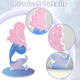 Zoiiwa Mermaid Birthday Decorations Little Mermaid Table Centerpiece Under The Sea Centerpiece 24 Pcs