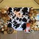 Xipegpa Cow Balloons Arch Garland Kit Cow Party Decorations For Baby Shower 158 Pcs
